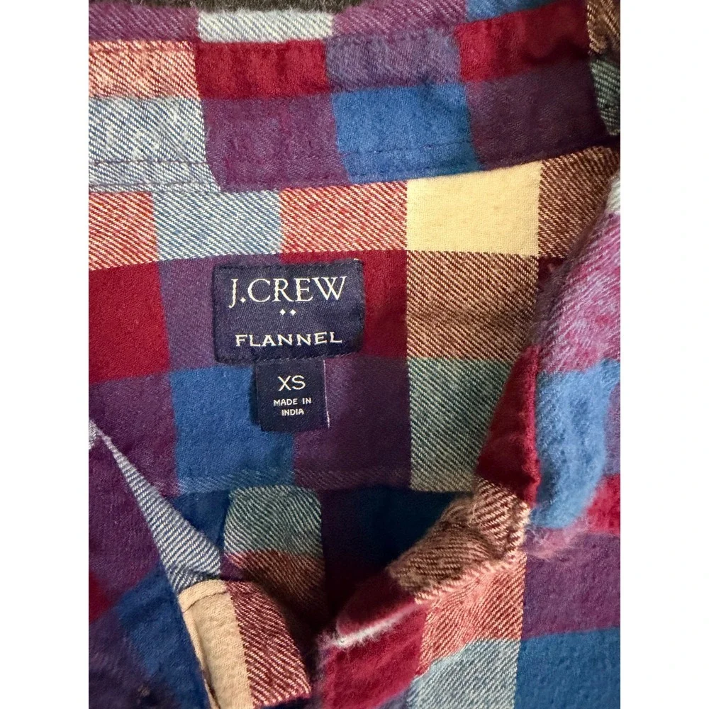 J. Crew crew flannel